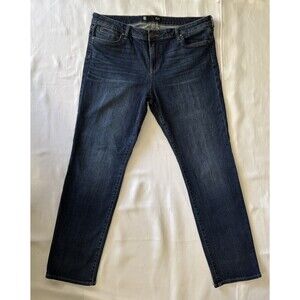 Kut From The Kloth Catherine Boyfriend Blue Jeans Straight Leg Womens Size 16